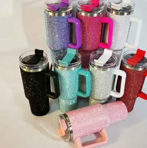 40oz rhinestone tumbler